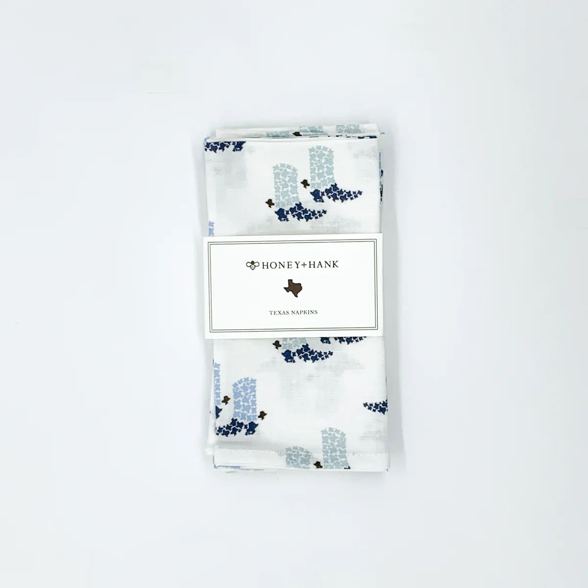 Texas Cowboy Boots Napkins | Honey + Hank