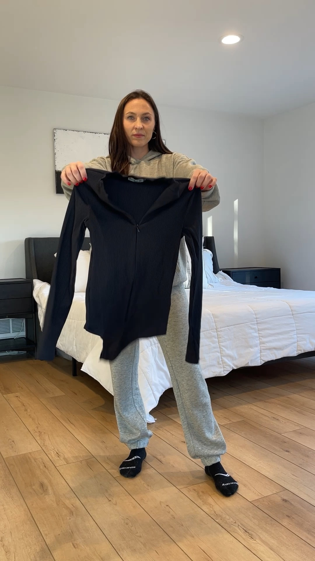 Everything fits true to size.
Nike sneakers, bodysuit, Abercrombie jeans, winter fashion, Pinterest outfit, style over 30, casual outfit; winter fashion, street style, cargo pants, casual look 

#LTKunder50 #LTKsalealert #LTKstyletip