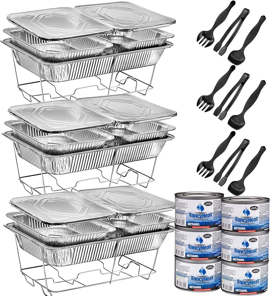 Disposable Chafing Dish Buffet Set | Amazon (US)