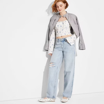 Women's Mid-Rise 90's Relaxed Jeans - Wild Fable™ | Target