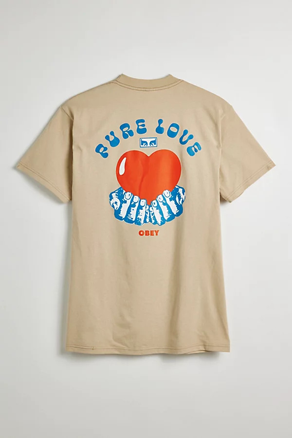 OBEY Pure Love Tee | Urban Outfitters (US and RoW)