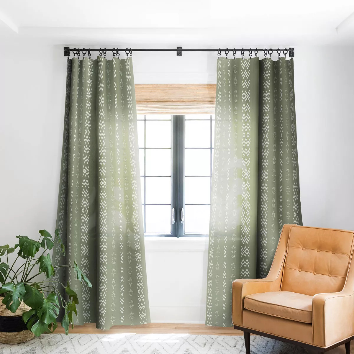 1pc Blackout Window Curtain Panel - Deny Designs | Target