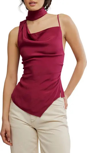 True To You Sleeveless Tie Neck Top | Nordstrom