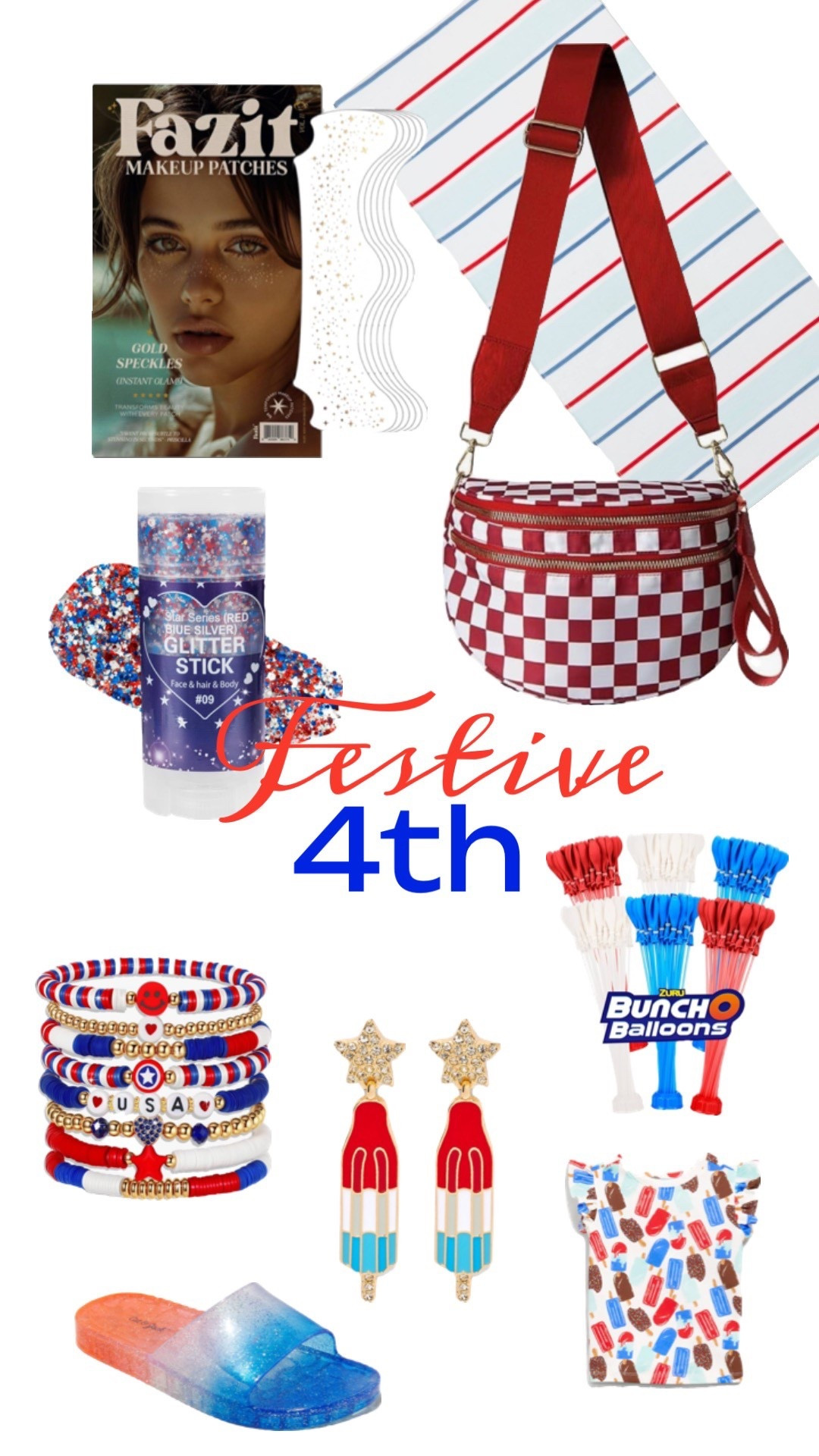 4th of July! Red, white, blue ❤️🤍💙

#LTKParties #LTKSeasonal #LTKSummerEdit