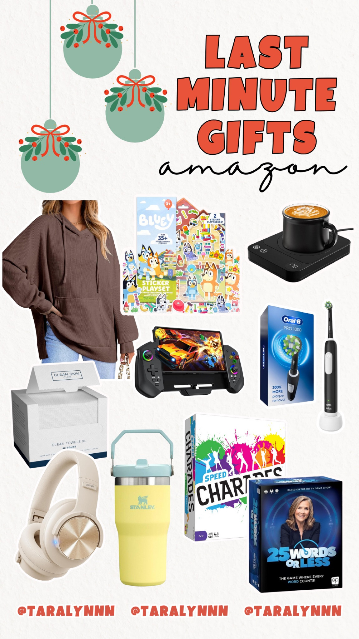 Amazon Last Minute Gift Guide 🎄

#amazon #giftguide #lastminute #family 

#LTKGiftGuide #LTKHoliday #LTKFamily