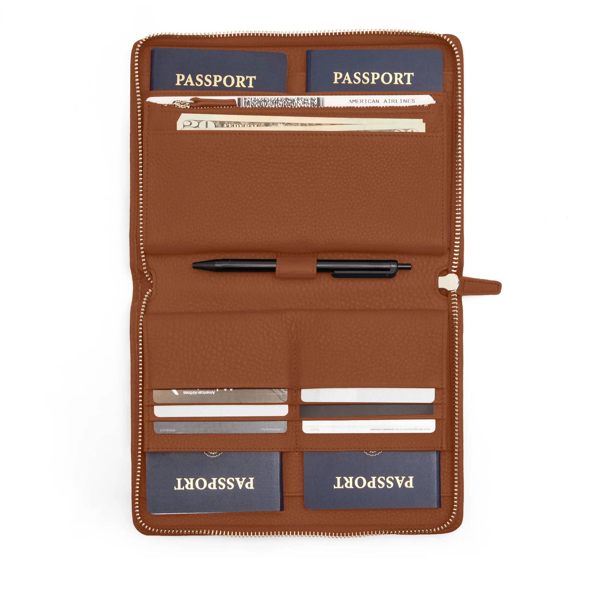 Family Passport Holder | Leatherology
