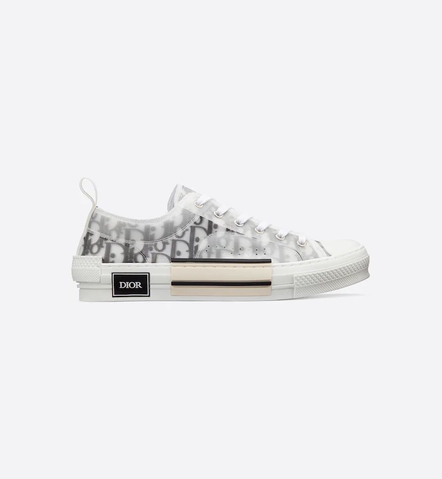 B23 Low-Top Sneaker White and Black Dior Oblique Canvas | DIOR | Dior Beauty (US)