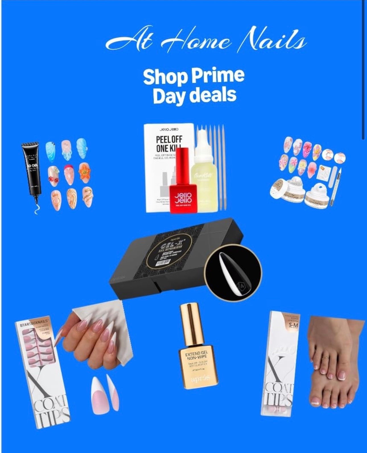 💅🏽 Everything I use for my DIY nails is on sale for Prime Day! From tips to builder gel and peel-off base, these are my go-to products for salon-quality nails at home. ✨

#PrimeDayDeals #DIYNails #AtHomeNails #NailTok #GelXNails

#LTKselfcare #LTKSaleAlert