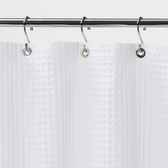 Waffle Weave Shower Curtain - Threshold™ | Target