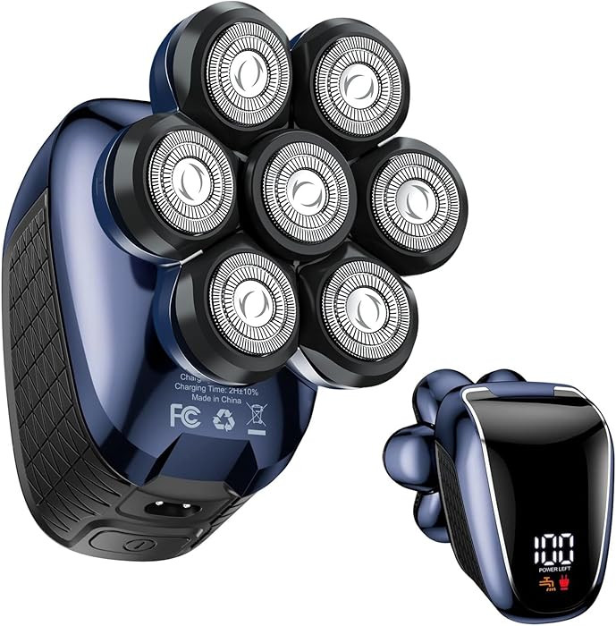 Head Shavers for Bald Men: 5-in-1 Electric Razor - Waterproof Wet Dry Shaving - Professional Groo... | Amazon (US)