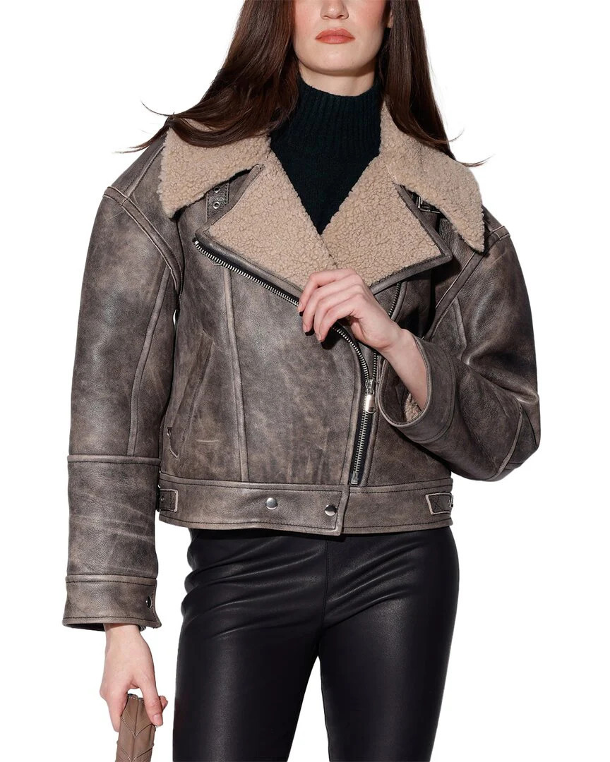 Walter Baker Richie Shearling Jacket | Shop Simon