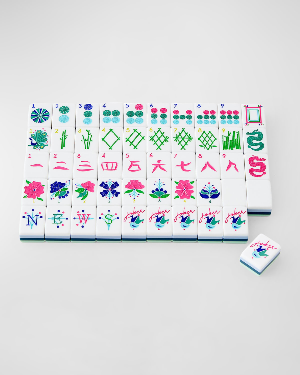 Birdie Mahjong Tile Set | Neiman Marcus