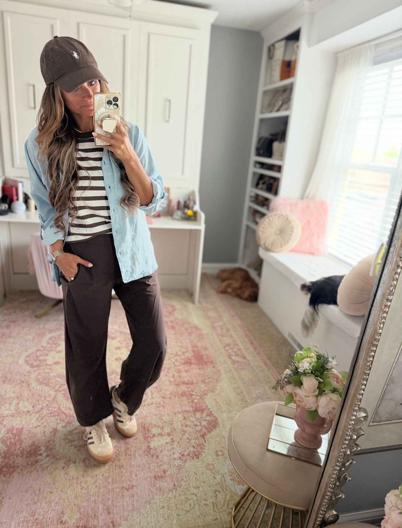 School drop off look for fall