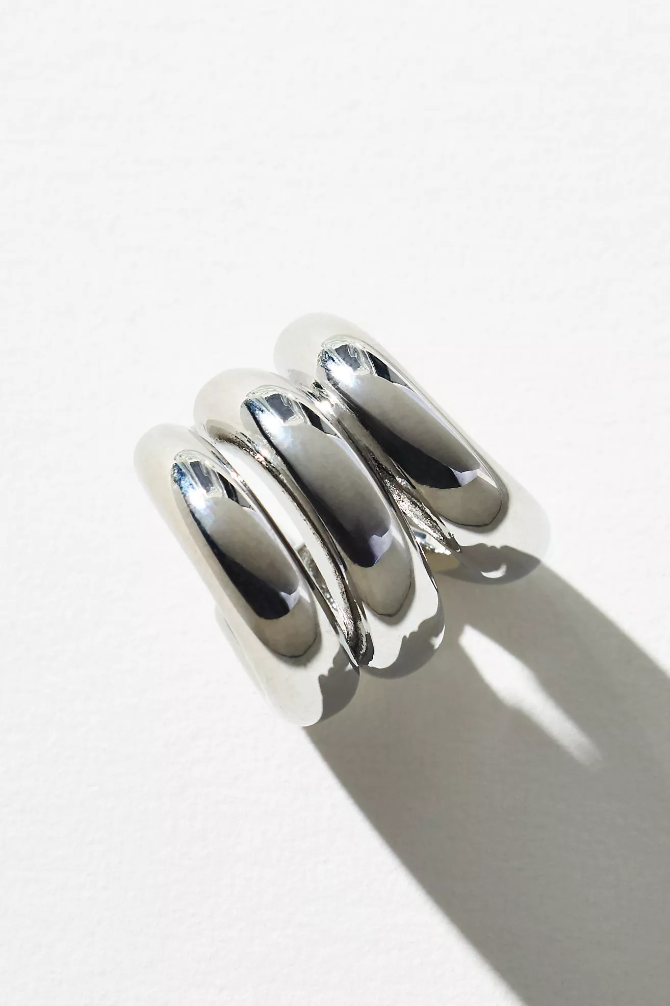 Triple Loop Huggie Earrings | Anthropologie (US)