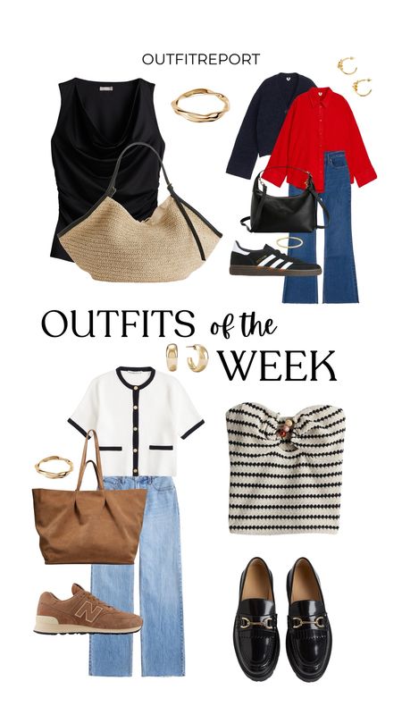 Outfits of the week summer spring outfits 

#LTKstyletip #LTKitbag #LTKshoecrush