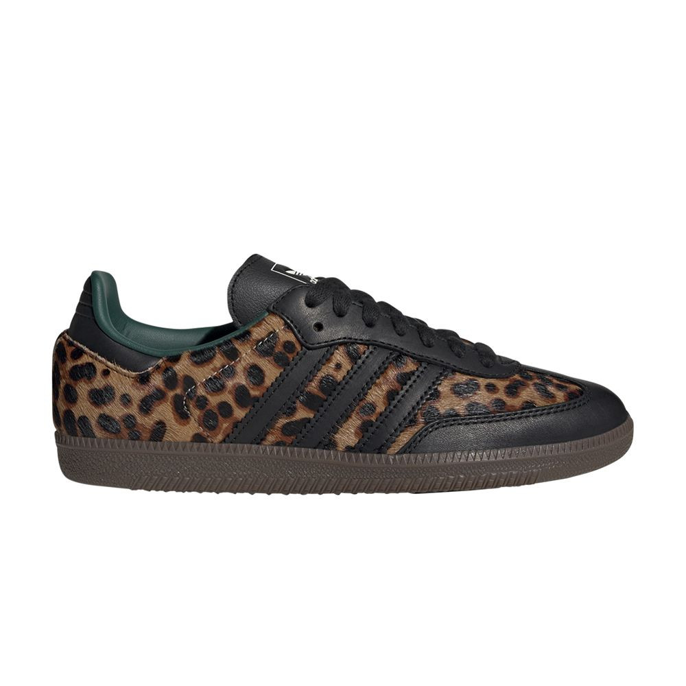 Adidas Wmns Samba OG 'Cheetah Pack - Collegiate Green' | Brown | Women's Size 10.5 | GOAT