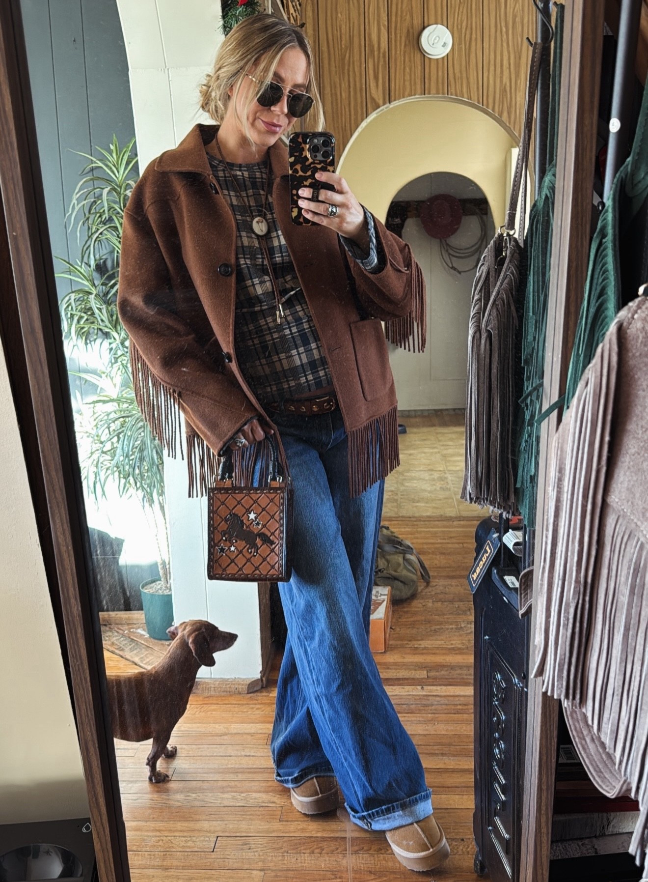 Casual western gal ootd. Sized up 2-3 sizes in jeans to fit bump🤰🏼

#LTKootd #LTKBump #LTKdayinmylife