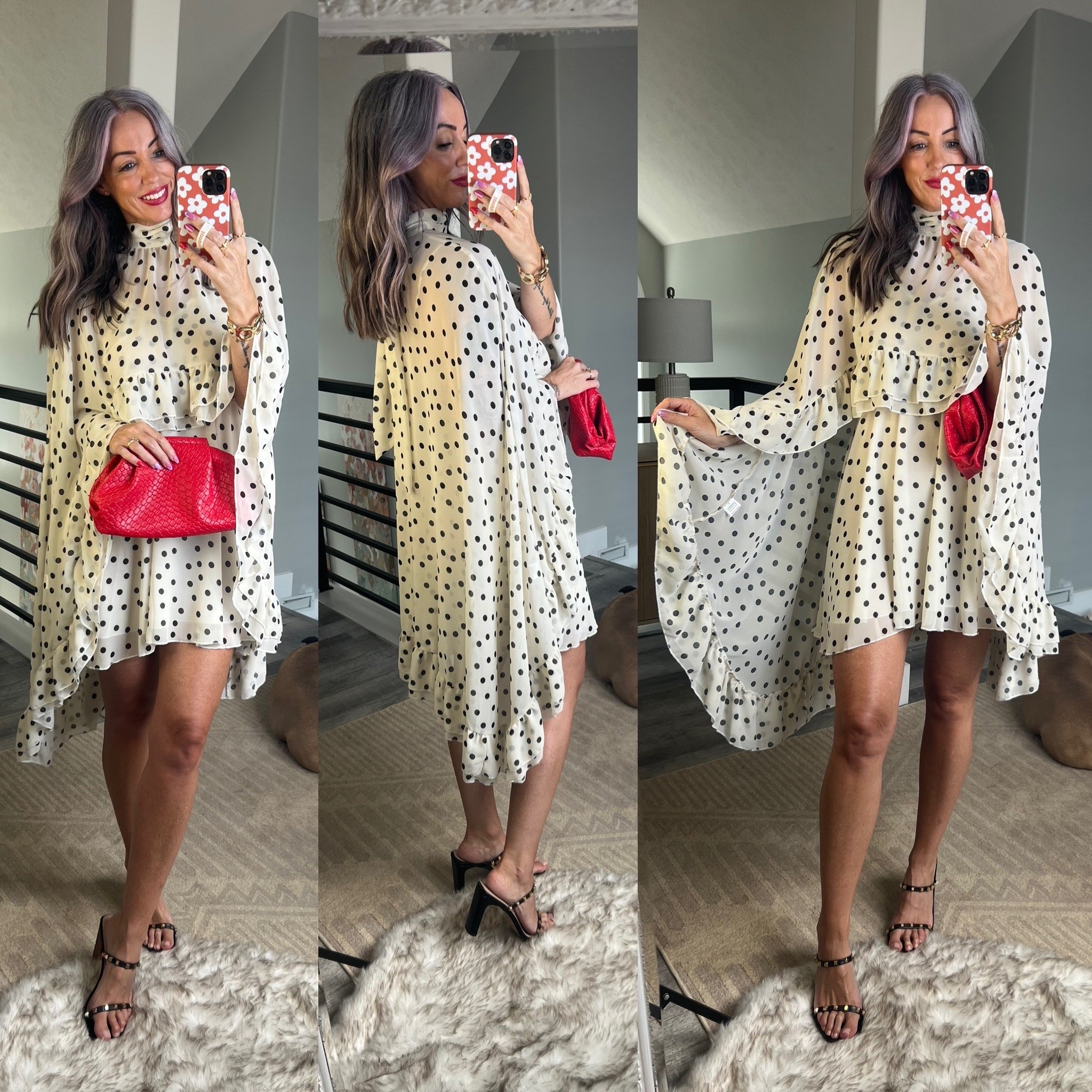 What a fun dress for an event or wedding guest! Comes in SO many colors! Especially great if you’re self conscious of your arms and prefer them covered. Comes in many color options. I’m wearing size sm.

#LTKOver40