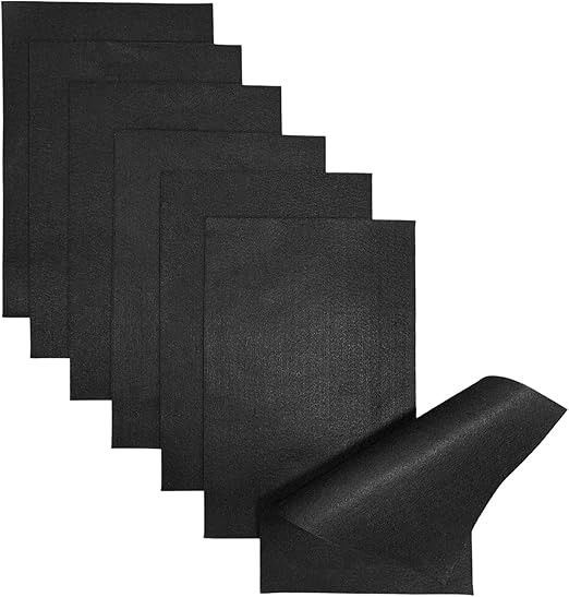 Jtnohx Felt Sheets for Sewing, Color Felt Fabric for Crafts, 7 Pcs 1mm 8"x12" Soft Fabric Square ... | Amazon (CA)