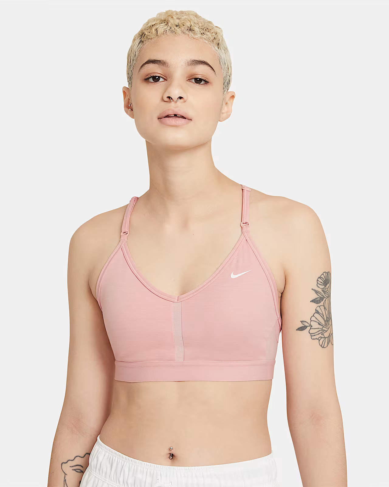 Women's Light-Support Padded V-Neck Sports Bra | Nike (US)