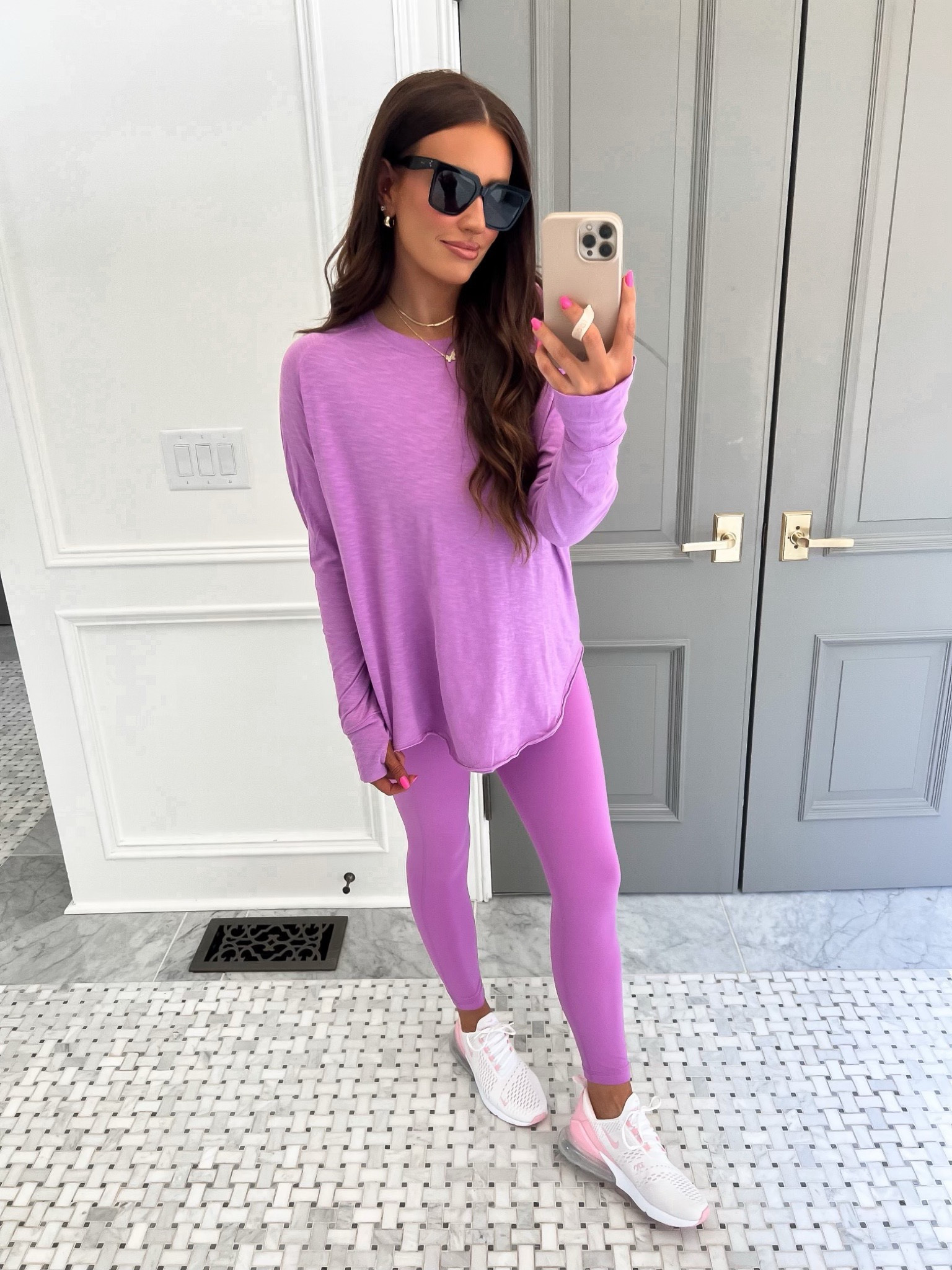 Plum shop leggings outfit