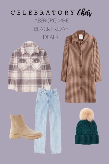 Abercrombie Black Friday deals
Sale alert
Shacket
Wool blend dad jacket
Pom beanie
Criss cross jeans
Chelsea boot
90s jeans
Denim
Gifts for her 

#LTKCyberweek #LTKSeasonal #LTKGiftGuide