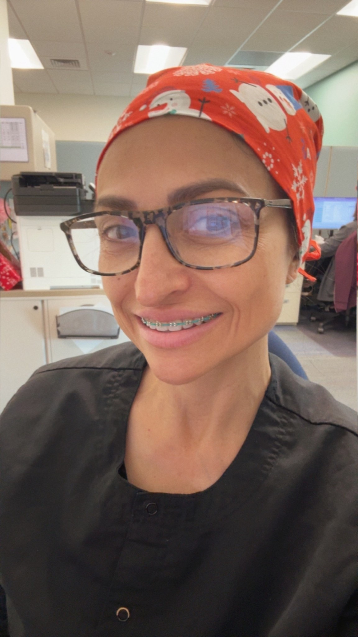 Cute Christmas scrub hat from Amazon. 🎄🎅🏻🦌❤️⛄️

#LTKGiftGuide #LTKHoliday #LTKWorkwear