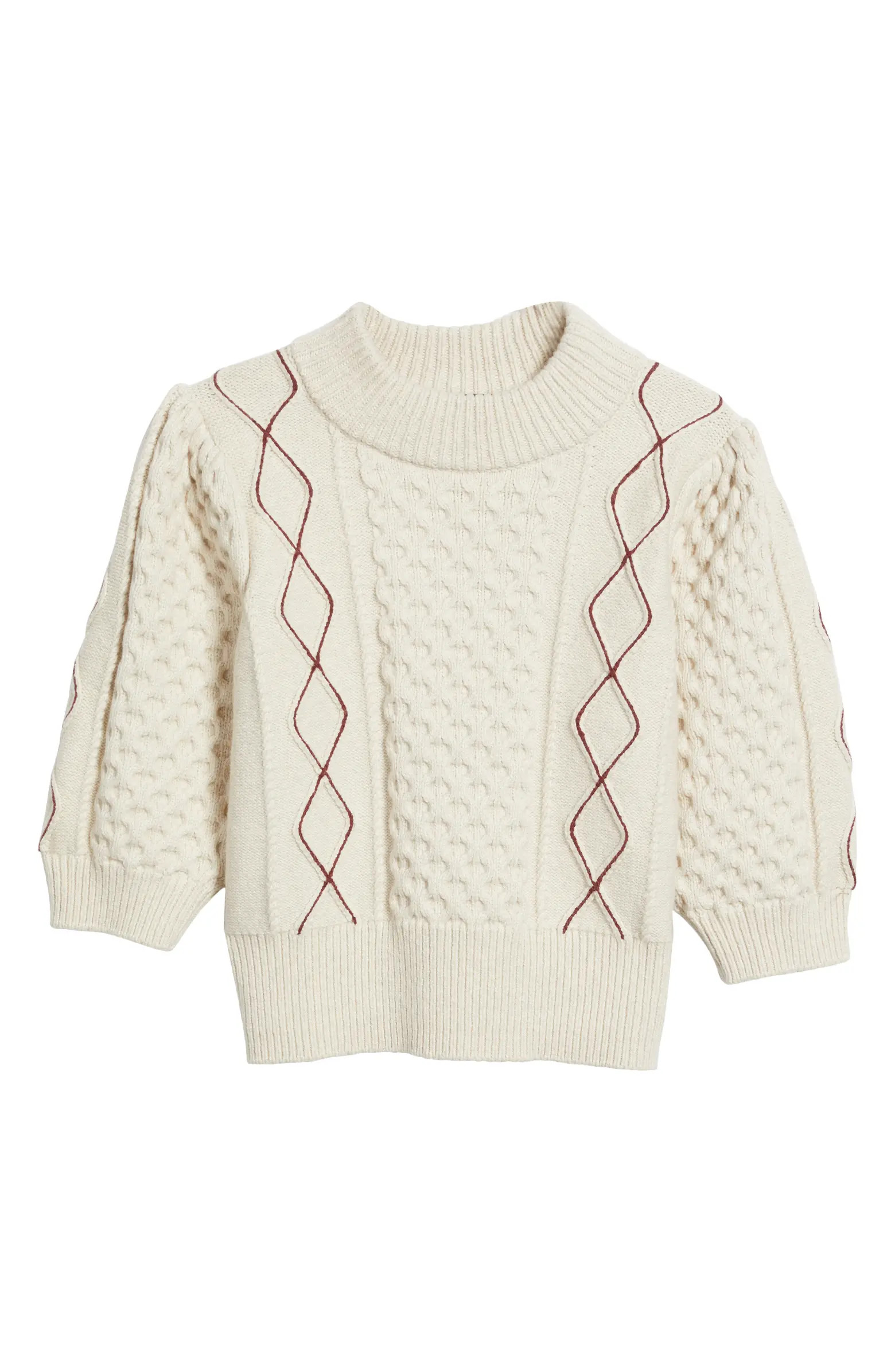 Rails Addy Cable Stitch Sweater | Nordstrom | Nordstrom