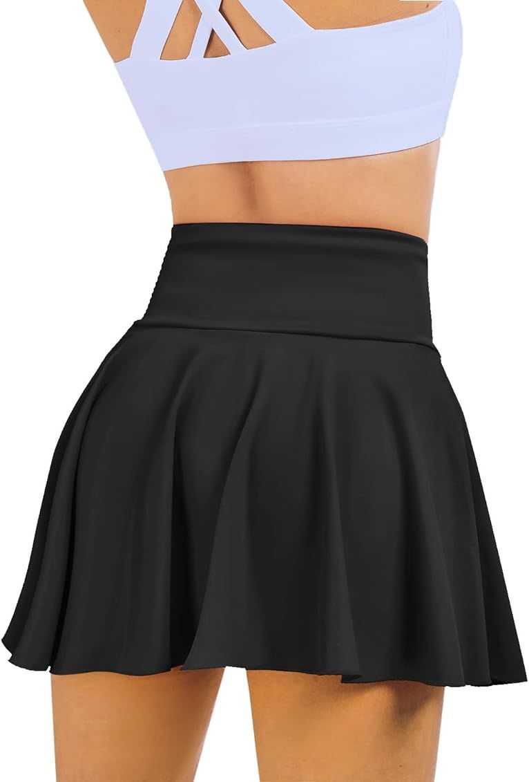 Gertamoria Tennis Skirts for Women with Pockets High Waisted Golf Skirts Workout Active Athletic Sko | Amazon (US)