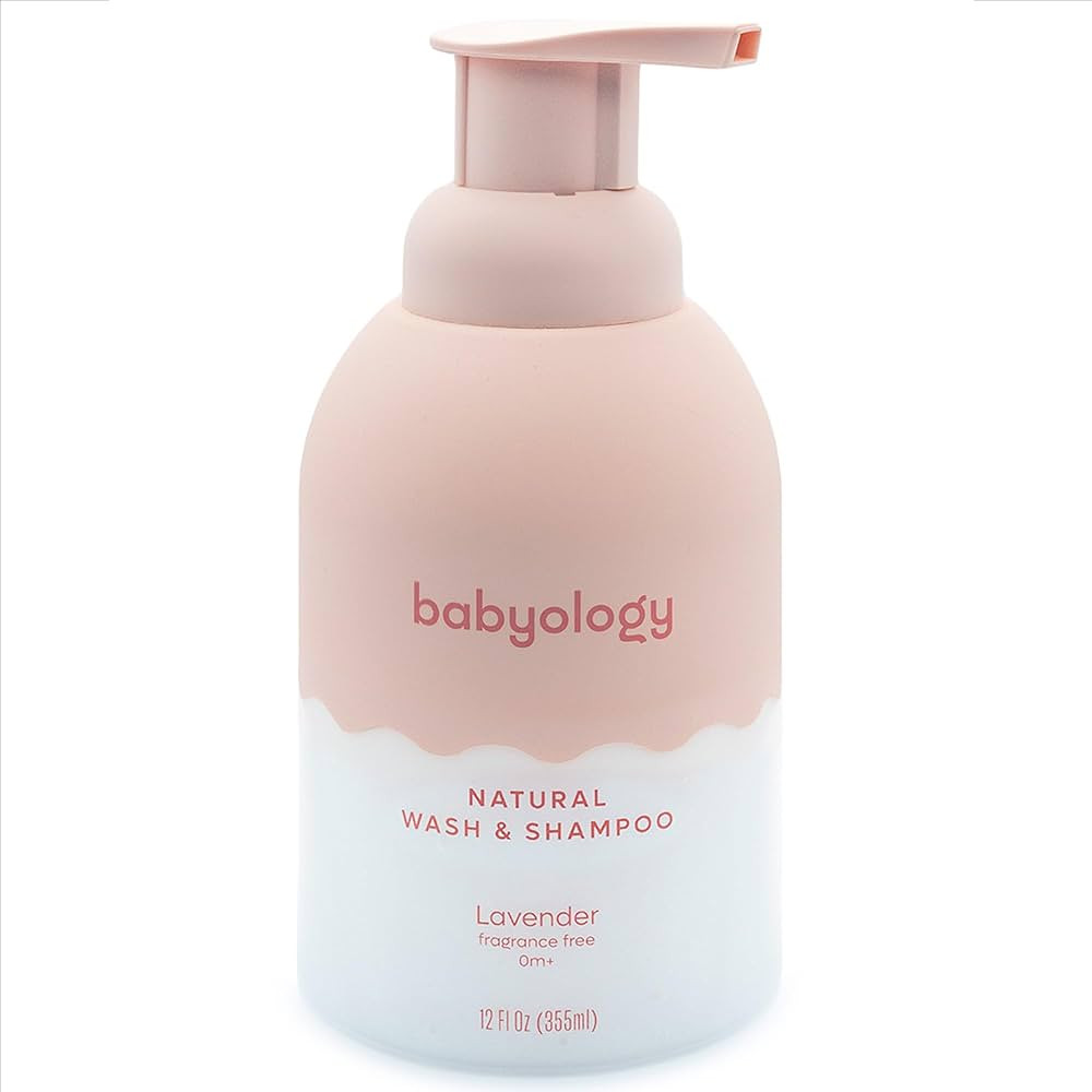 Babyology All Natural Baby Wash and Shampoo - 100% Edible Ingredients - with Organic Lavender Ess... | Amazon (US)