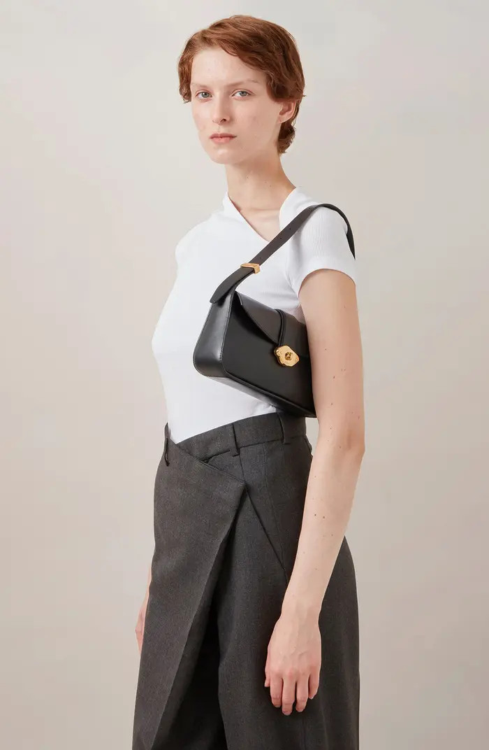 Mulberry Small Lana High Gloss Leather Shoulder Bag | Nordstrom | Nordstrom