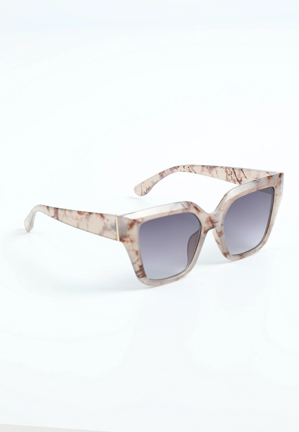 Marbled Look Cateye Sunglasses | Maurices