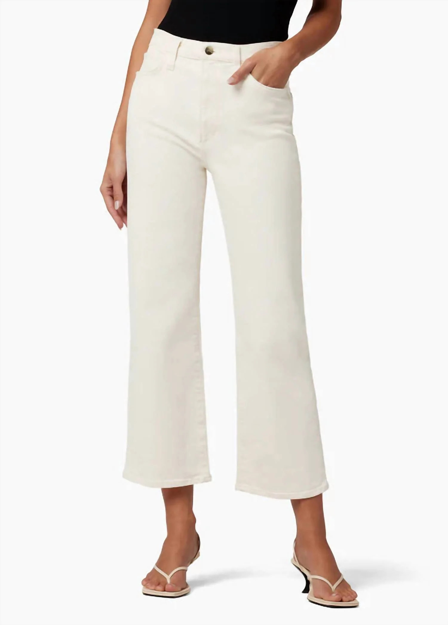 The Blayke Jeans In Ecru | Shop Simon