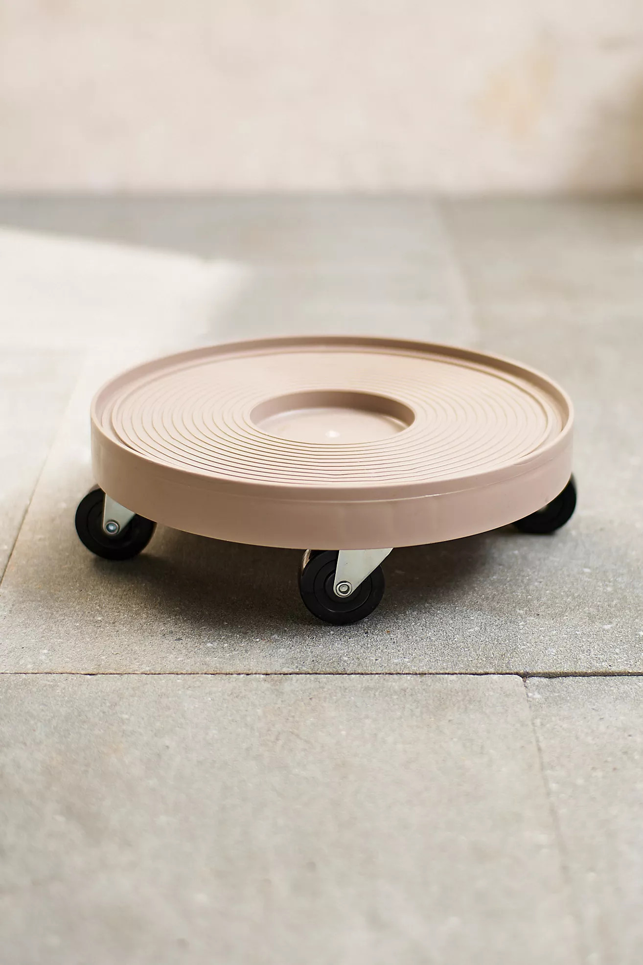 Rolling Plant Dolly, Grey 12" | Anthropologie (US)