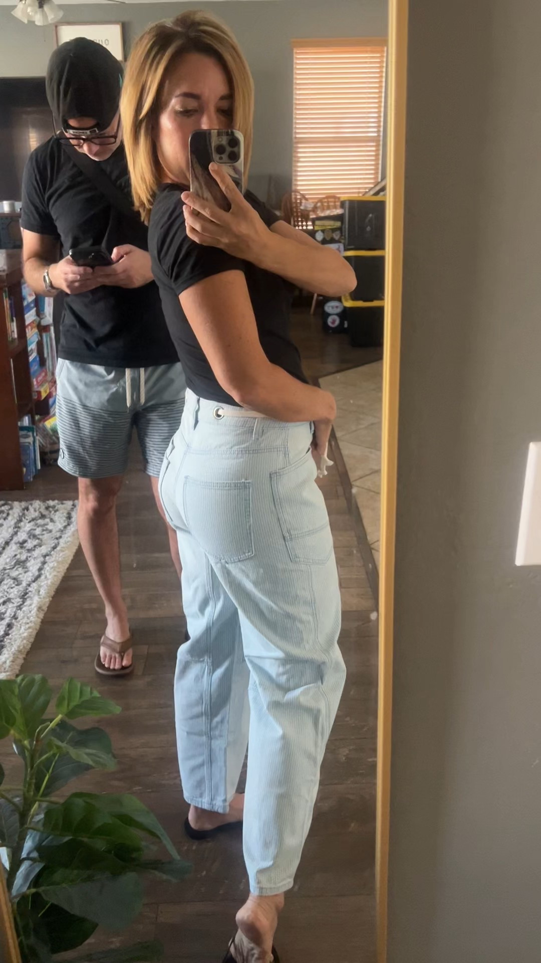 The cutestttr free people look a like jeans for under $40! 

#LTKFindsUnder50 #LTKSaleAlert #LTKPetite