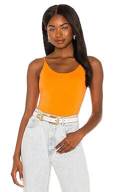 Lovers and Friends Bara Bodysuit in Orange from Revolve.com | Revolve Clothing (Global)