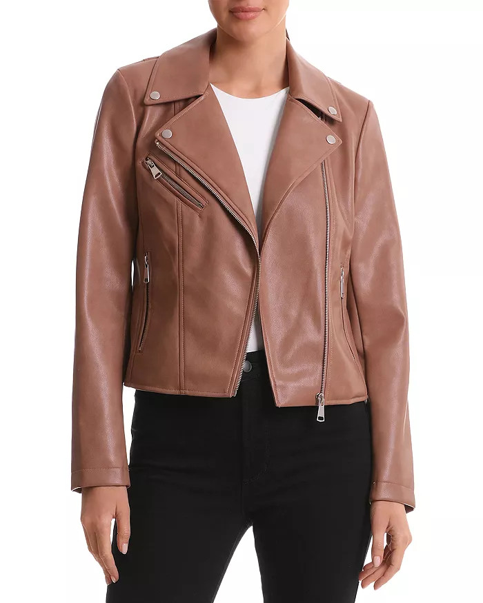 Faux Leather Biker Jacket | Bloomingdale's (US)