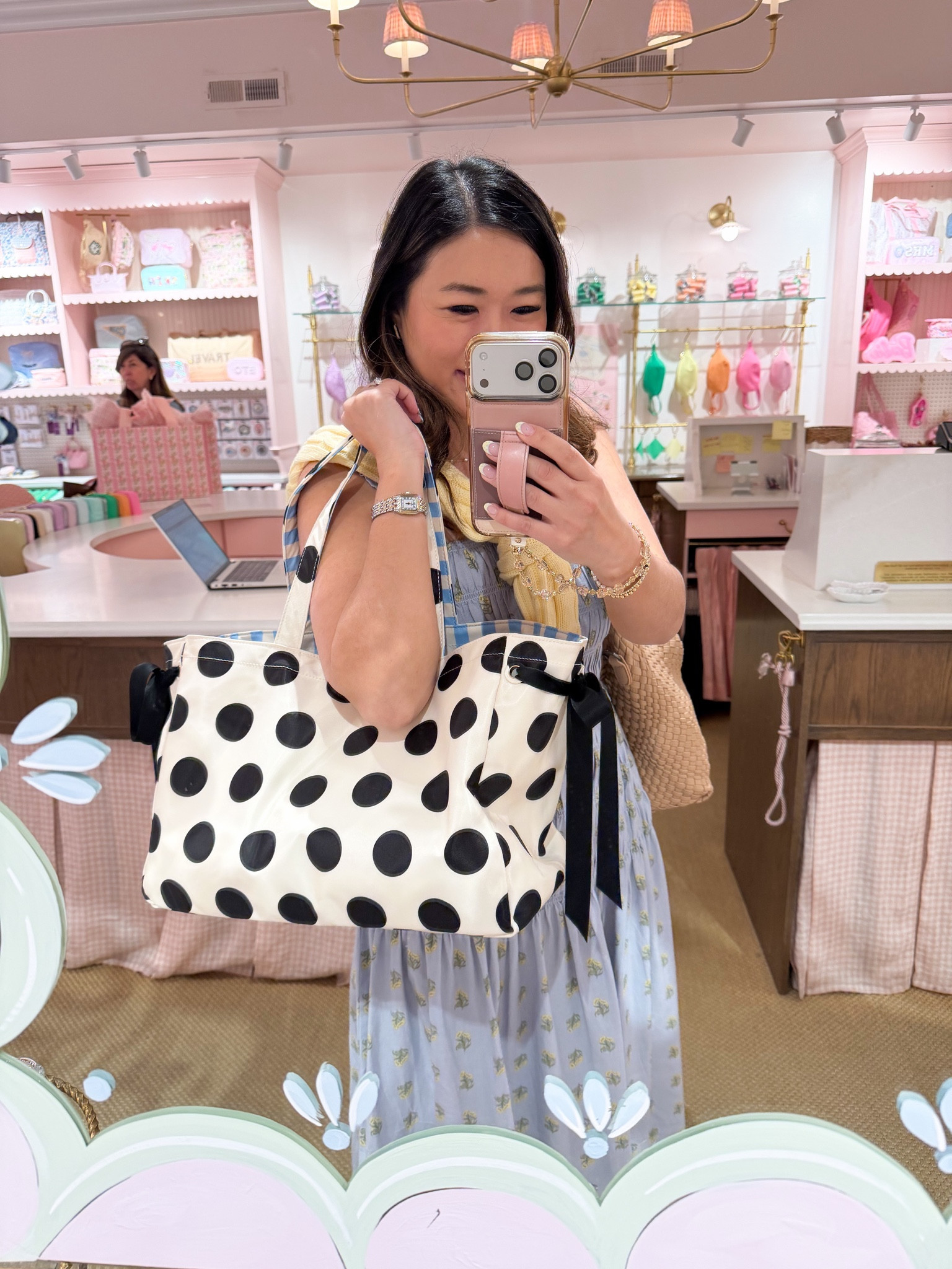 Stoney clover polka dot tote 

#LTKTravel