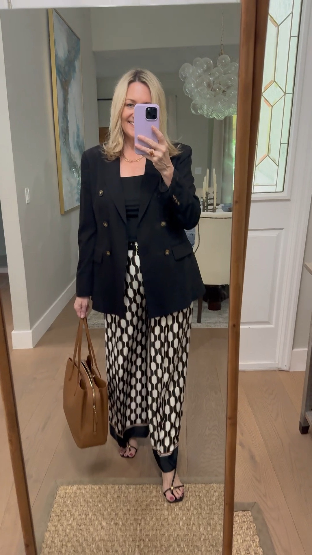 Love these fun pants!  Fall outfit, business casual outfit

#LTKWorkwear #LTKOver40 #LTKootd