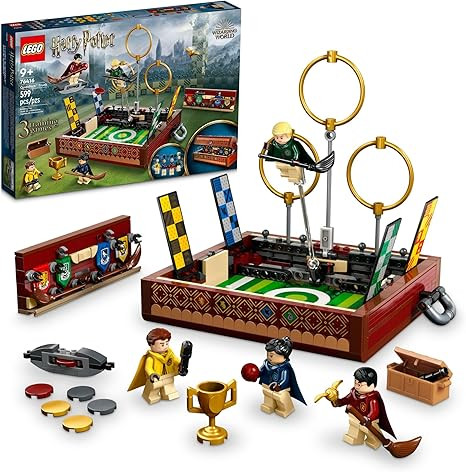 LEGO Harry Potter Quidditch Trunk 76416 Buildable Harry Potter Toy; Birthday Gift Idea for Kids A... | Amazon (US)