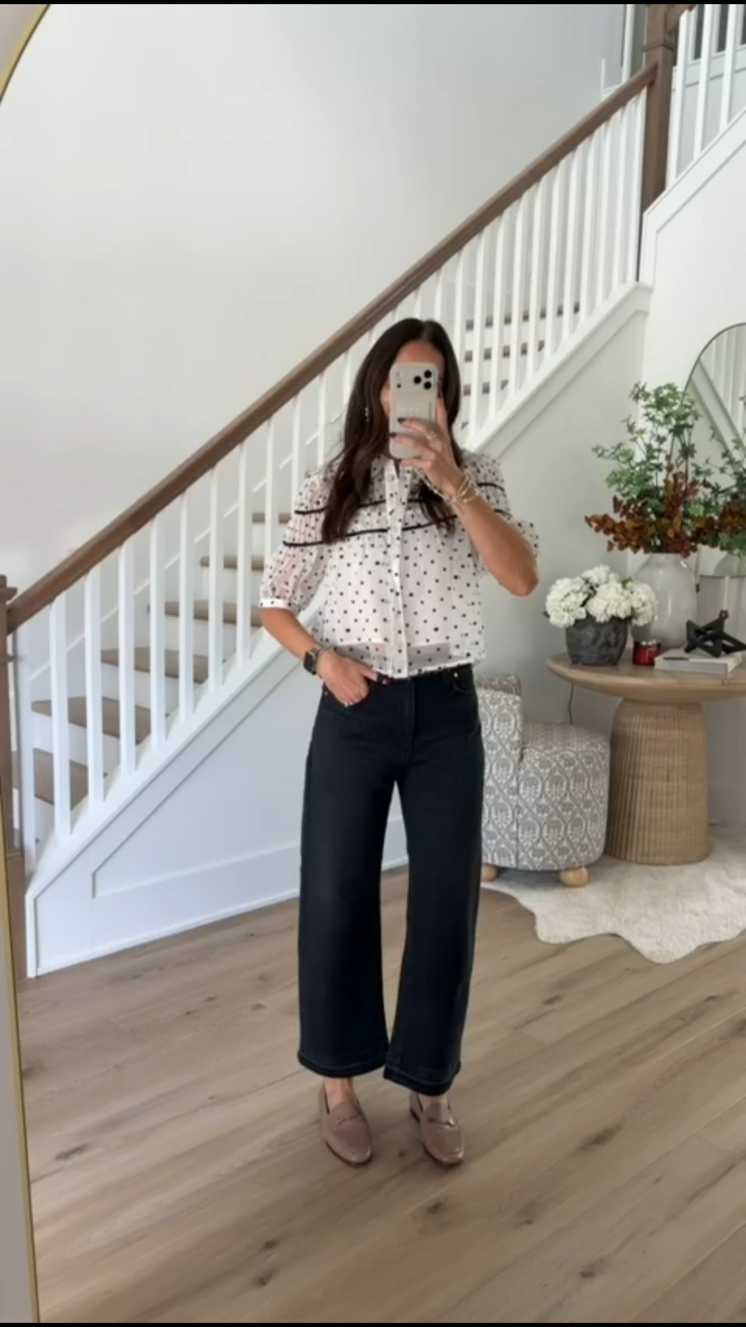 Anthropologie blouse o major sale, only $39!!! Pagie barrel jeans 35% off.

#LTKFindsUnder50 #LTKFindsUnder100 #LTKSaleAlert