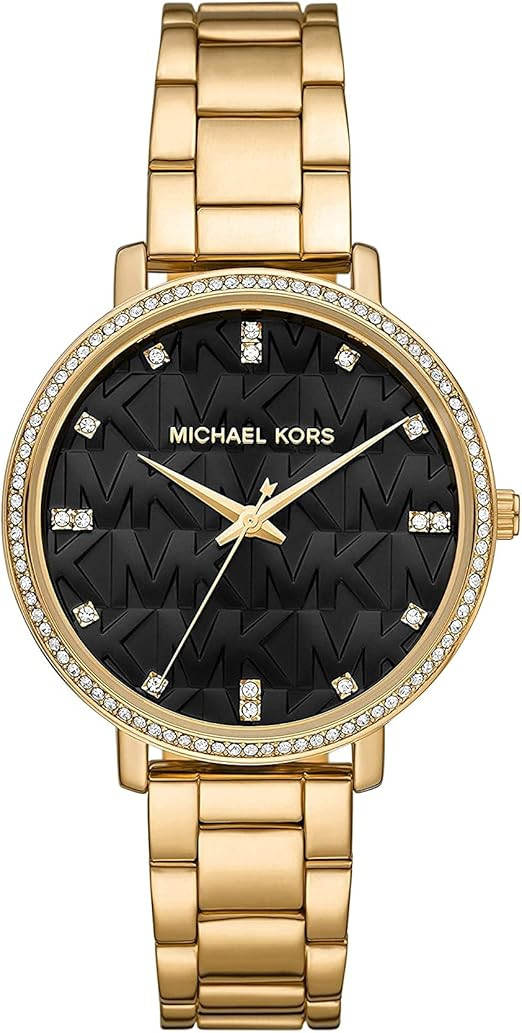 Michael Kors MK4593 - Pyper Three-Hand Stainless Steel Watch | Amazon (US)