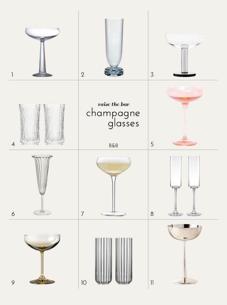New Year’s Eve is right around the corner, and that calls for a bottle of bubbly! Since we love design over here, the glass you choose might just be more important than the bottle you open. From sculptural coupes to modern flutes and colored glass, the best champagne glasses double as tabletop art — making every sip feel a bit more special.

#LTKfoodie #LTKSeasonal #LTKHoliday