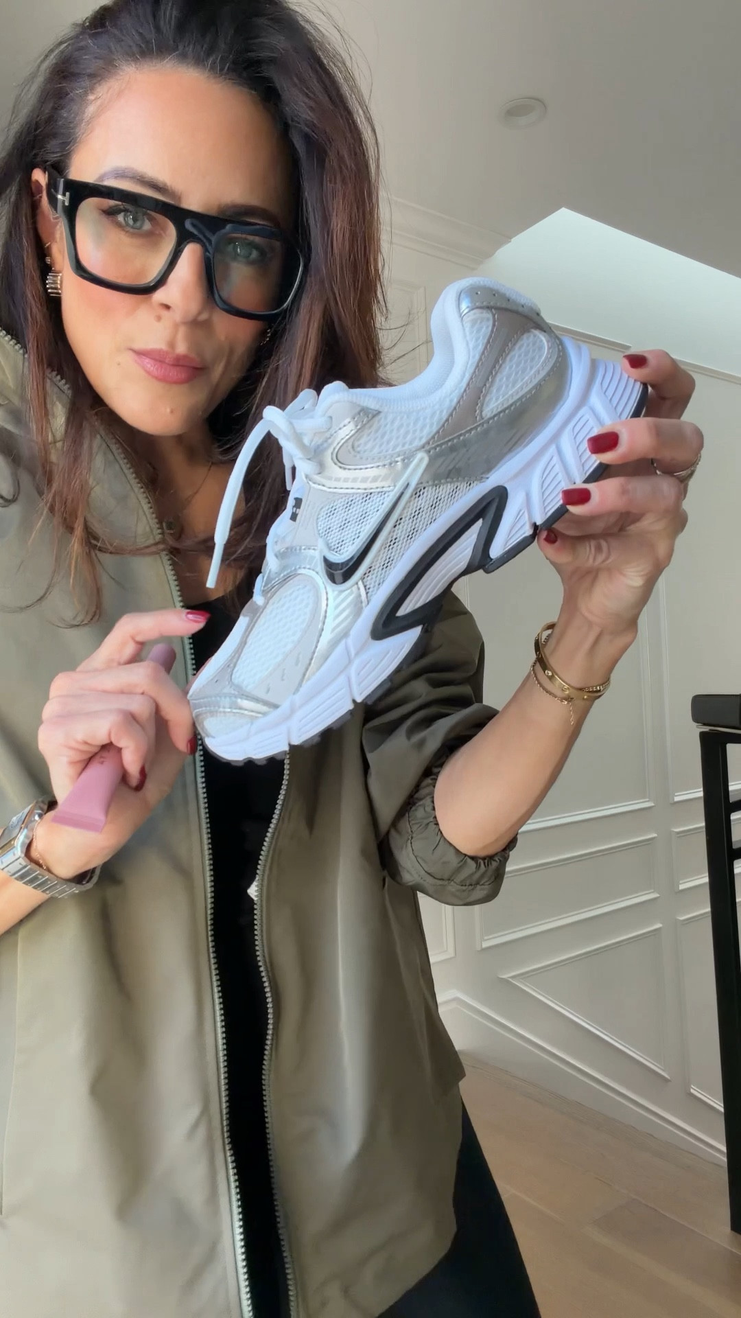 Today’s outfit of the day and decided to update my sneakers for spring! 🖤

#LTKSeasonal #LTKOver40