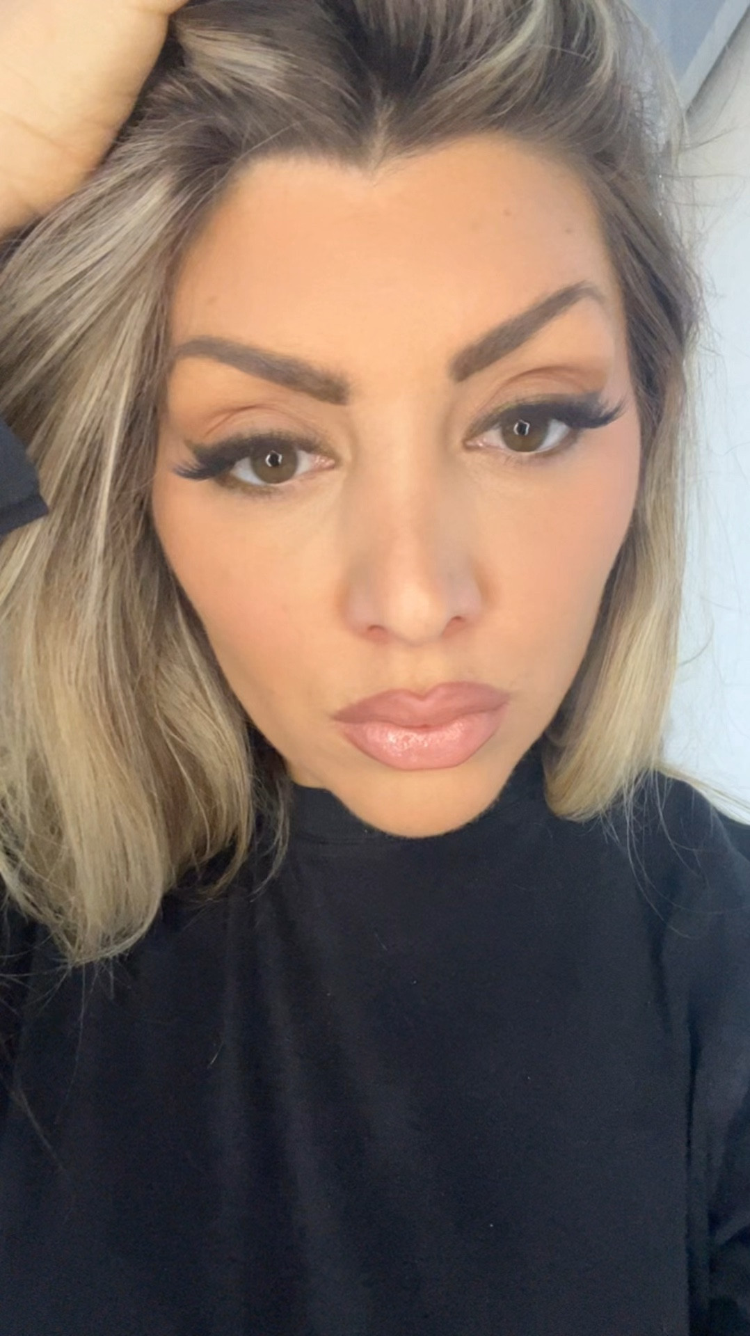 This is the first time using a HD cream kit from Graftobian for my foundation to neutralize my actual skin tone! I normally would use the lady fair color for my highlight in my contour but this just changed the game! It’s so even and flawless! It literally looks like a walking filter and there is no filter at all here! 

#LTKHoliday #LTKBeauty #LTKSaleAlert