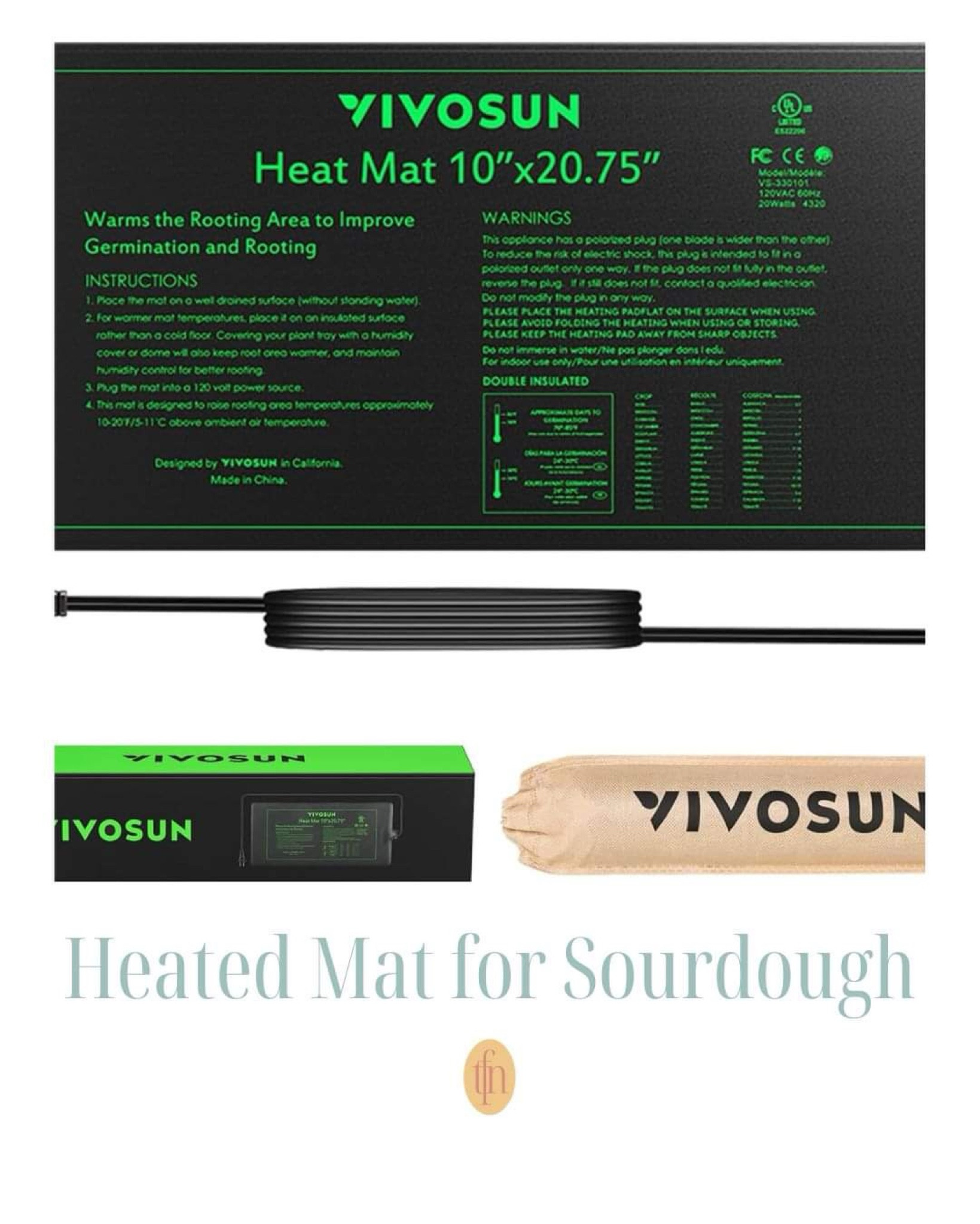 🍞 Get your sourdough bread game on point with our budget-friendly large heated proofing mat!

#LTKHome #LTKFindsUnder100 #LTKFindsUnder50