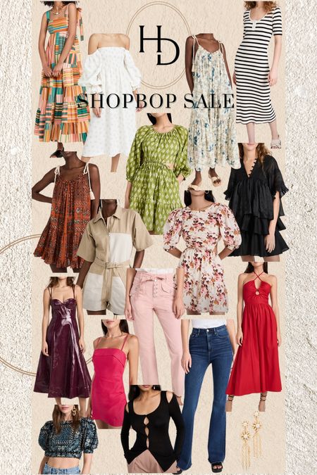 Shopbop sale // dresses // midi // mini dresses // summer // faux leather // red dress // vacation outfits // flare jeans // sale // 

#LTKFind #LTKunder100 #LTKsalealert