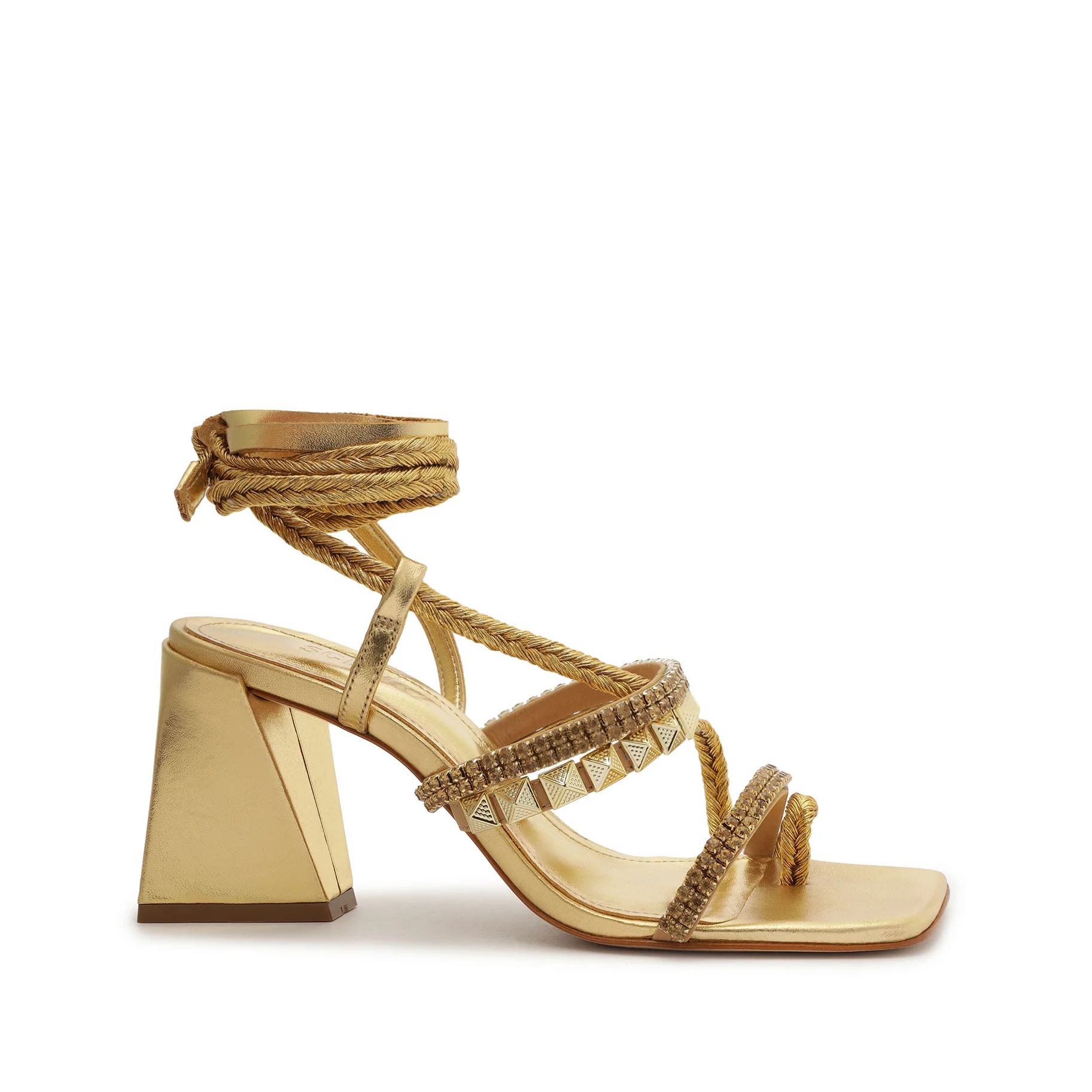 Musa Mid Nappa Leather Sandal | Schutz Shoes (US)