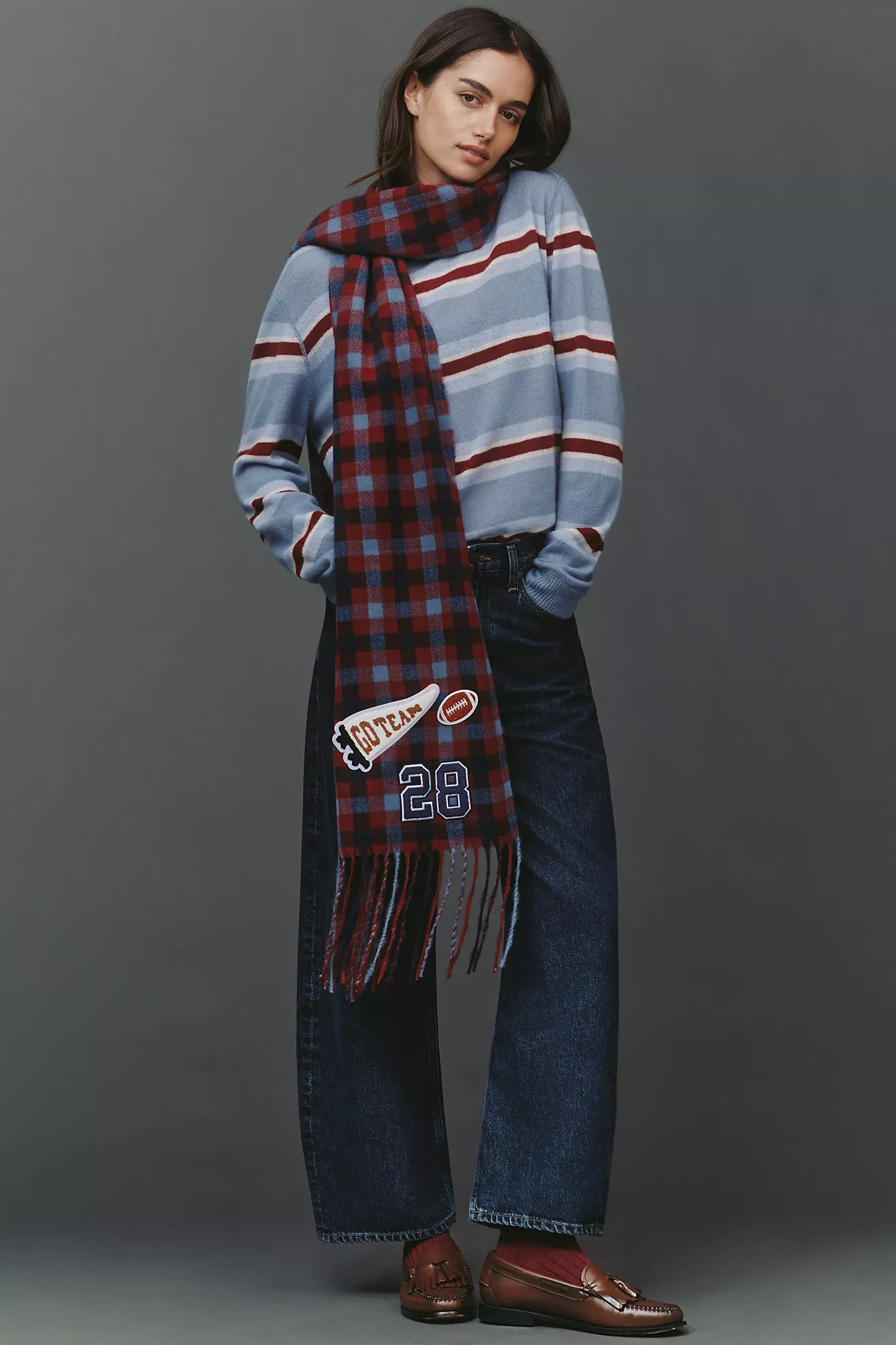 Daily Practice Heritage Patch Game Day Scarf | Anthropologie (US)