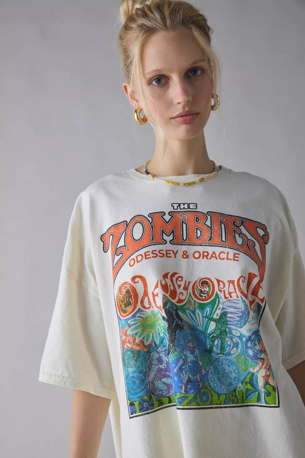 The Zombies Graphic Cotton T-Shirt Dress | Urban Outfitters (US and RoW)